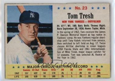 1963 Post - [Base] #23 - Tom Tresh