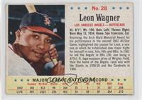 Leon Wagner (Life Avg. .272) [Authentic]