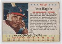 Leon Wagner (Life Avg. .272) [Authentic]