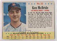Ken McBride [Poor to Fair]