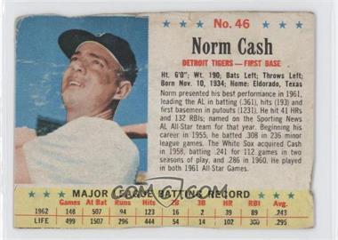 1963 Post - [Base] #46 - Norm Cash