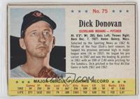 Dick Donovan [Noted]