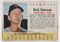 Dick Donovan [Noted]