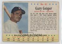 Gary Geiger