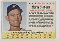 Norm Siebern [Noted]