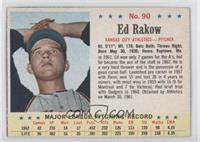 Ed Rakow [Noted]