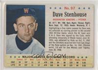 Dave Stenhouse [Noted]