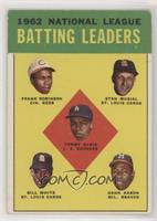 1962 National League Batting Leaders (Frank Robinson, Stan Musial, Tommy Davis,…