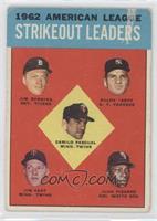 League Leaders - Camilo Pascual, Jim Bunning, Ralph Terry, Jim Kaat, Juan Pizar…