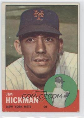 1963 Topps - [Base] #107 - Jim Hickman