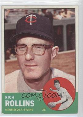 1963 Topps - [Base] #110 - Rich Rollins