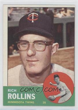 1963 Topps - [Base] #110 - Rich Rollins [Noted]