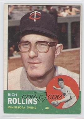 1963 Topps - [Base] #110 - Rich Rollins [Noted]