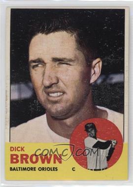 1963 Topps - [Base] #112 - Dick Brown