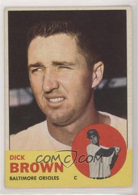 1963 Topps - [Base] #112 - Dick Brown