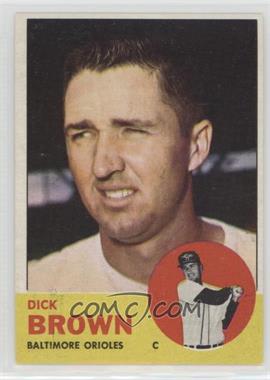 1963 Topps - [Base] #112 - Dick Brown