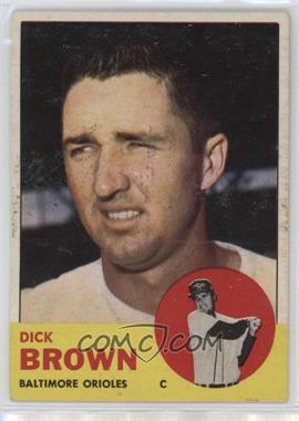 1963 Topps - [Base] #112 - Dick Brown
