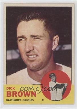 1963 Topps - [Base] #112 - Dick Brown