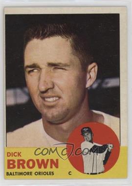 1963 Topps - [Base] #112 - Dick Brown