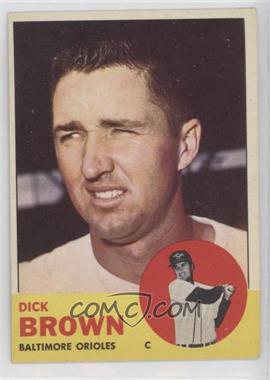 1963 Topps - [Base] #112 - Dick Brown