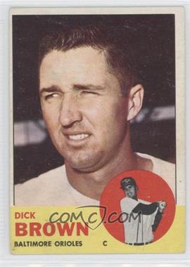 1963 Topps - [Base] #112 - Dick Brown