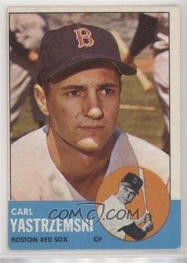 1963 Topps - [Base] #115 - Carl Yastrzemski