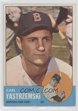 1963 Topps - [Base] #115 - Carl Yastrzemski