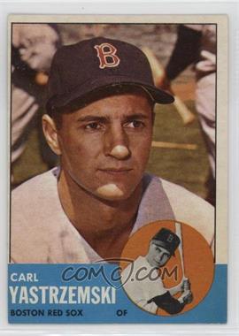 1963 Topps - [Base] #115 - Carl Yastrzemski