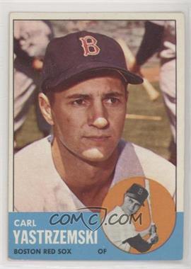 1963 Topps - [Base] #115 - Carl Yastrzemski