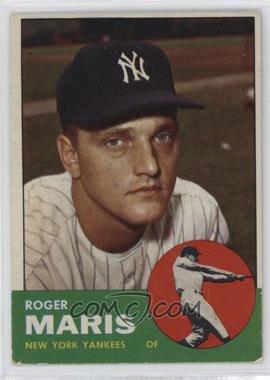 1963 Topps - [Base] #120 - Roger Maris