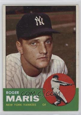 1963 Topps - [Base] #120 - Roger Maris