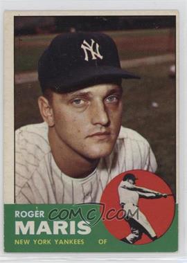 1963 Topps - [Base] #120 - Roger Maris