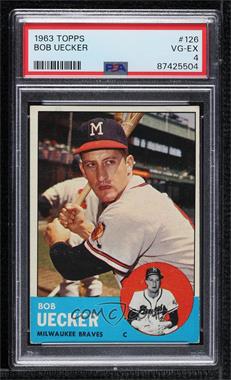 1963 Topps - [Base] #126 - Bob Uecker [PSA 4 VG‑EX]