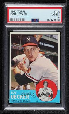 1963 Topps - [Base] #126 - Bob Uecker [PSA 4 VG‑EX]