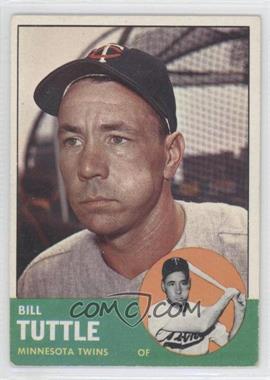 1963 Topps - [Base] #127 - Bill Tuttle