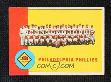 1963 Topps - [Base] #13 - Philadelphia Phillies Team [Good to VG‑EX]