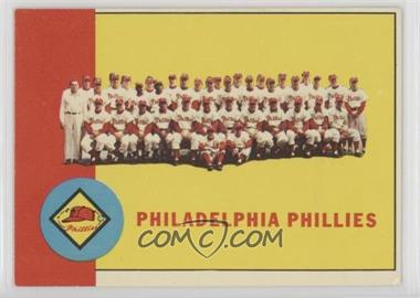 1963 Topps - [Base] #13 - Philadelphia Phillies Team [Good to VG‑EX]