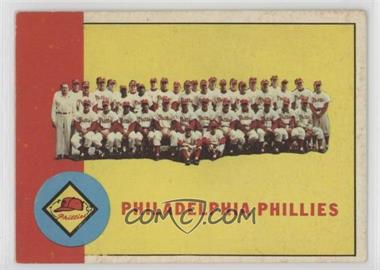 1963 Topps - [Base] #13 - Philadelphia Phillies Team