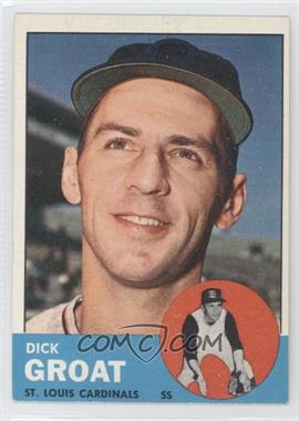 1963 Topps - [Base] #130 - Dick Groat