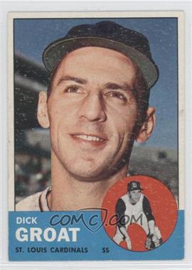 1963 Topps - [Base] #130 - Dick Groat