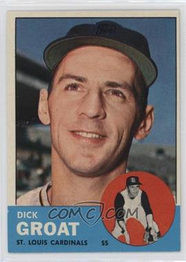 1963 Topps - [Base] #130 - Dick Groat