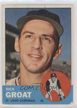 1963 Topps - [Base] #130 - Dick Groat