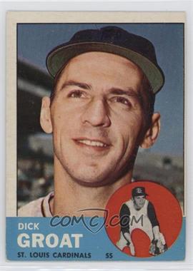 1963 Topps - [Base] #130 - Dick Groat