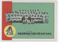 Washington Senators Team