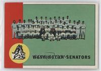 Washington Senators Team