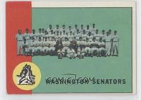 Washington Senators Team [Noted]