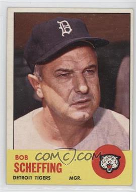 1963 Topps - [Base] #134 - Bob Scheffing