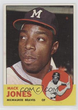 1963 Topps - [Base] #137 - Mack Jones