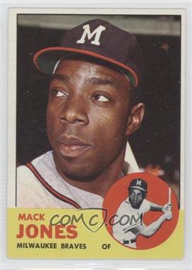 1963 Topps - [Base] #137 - Mack Jones