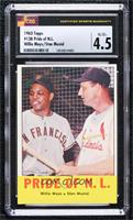 Pride of the N.L. (Willie Mays, Stan Musial) [CSG 4.5 VG/Ex+]